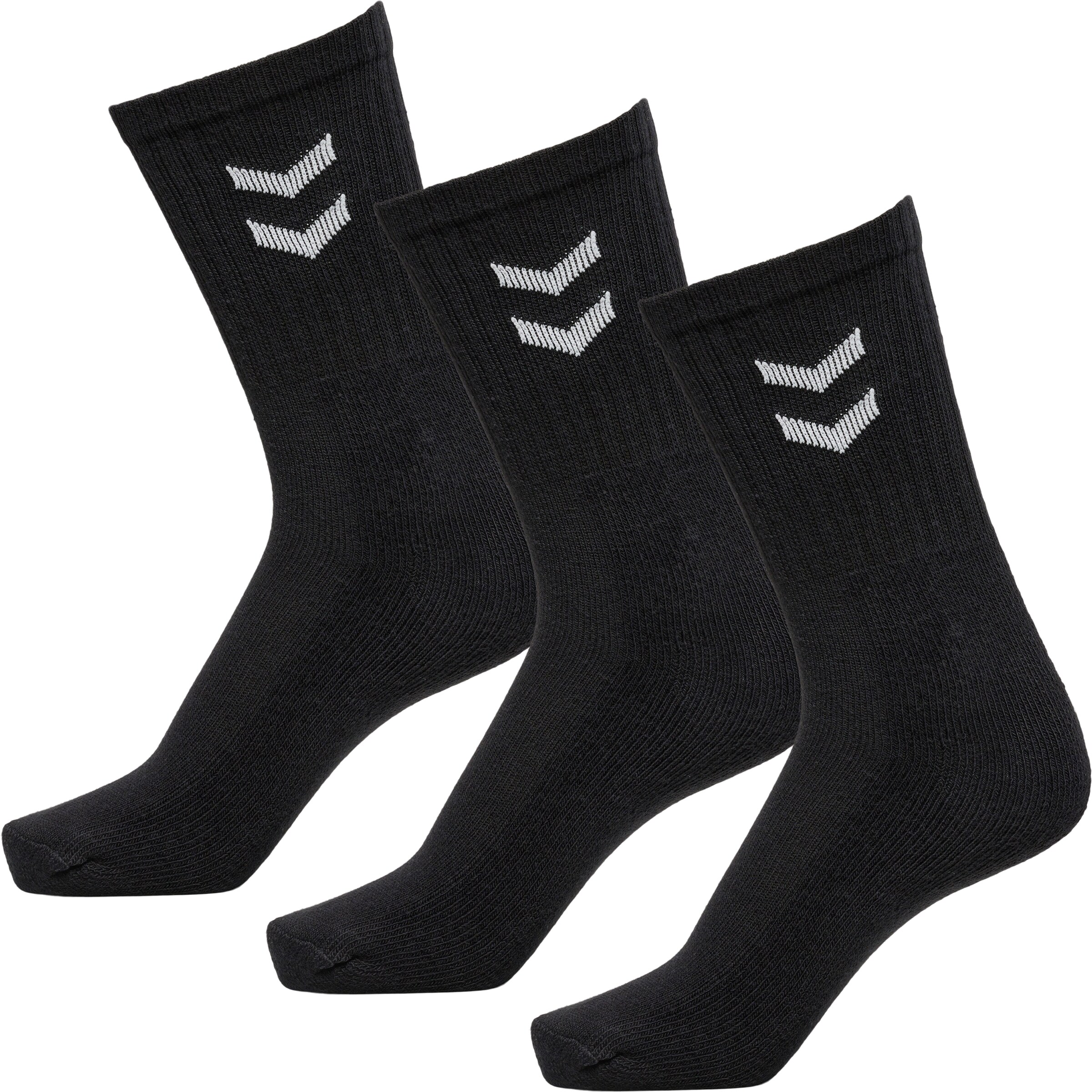 Hummel Sportsocken in Schwarz: Vorderseite