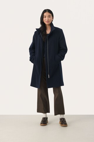 Manteau mi-saison Part Two en bleu