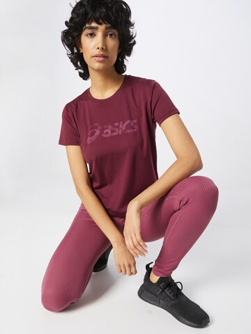 ASICS Performance Shirt in Red