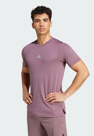ADIDAS PERFORMANCE Functioneel shirt 'Designed For Training' in Lila: voorkant