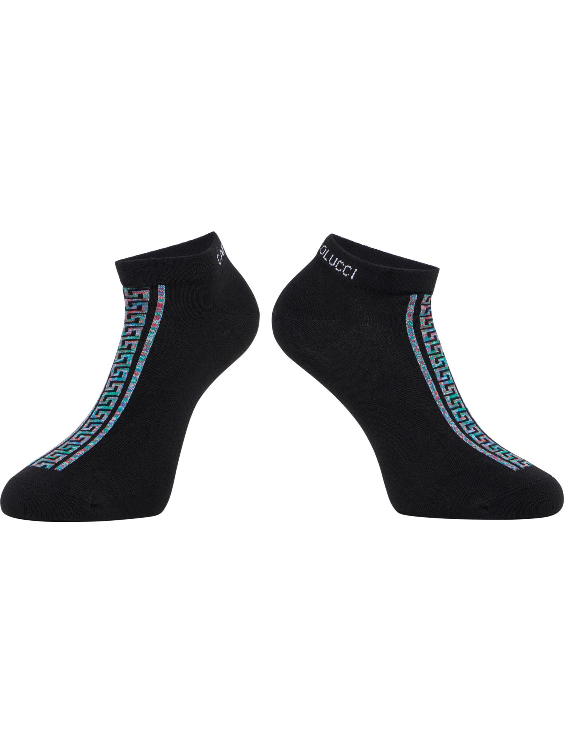 Carlo Colucci Socks 'Deromedi' in Black