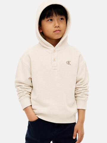 Calvin Klein Kids Bluza w kolorze beżowy