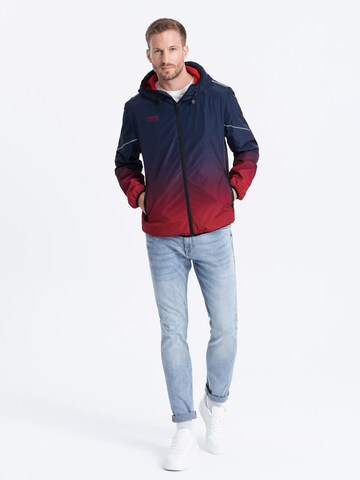 Veste mi-saison 'OM-JANP-0105' Ombre en bleu