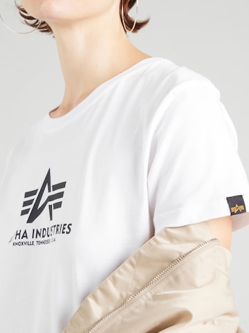 Tricou 'New' de la ALPHA INDUSTRIES pe roz
