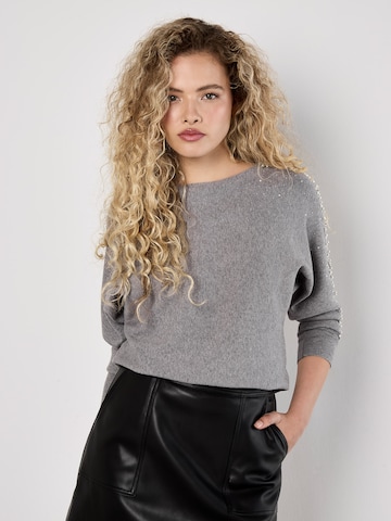 Pull-over Apricot en gris : devant
