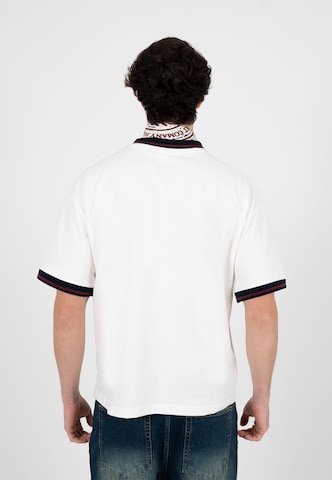 Prohibited - Camiseta 'PMCO' en blanco