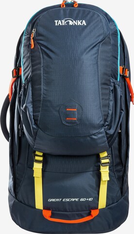 TATONKA Backpack 'Great Escape' in Blue: front