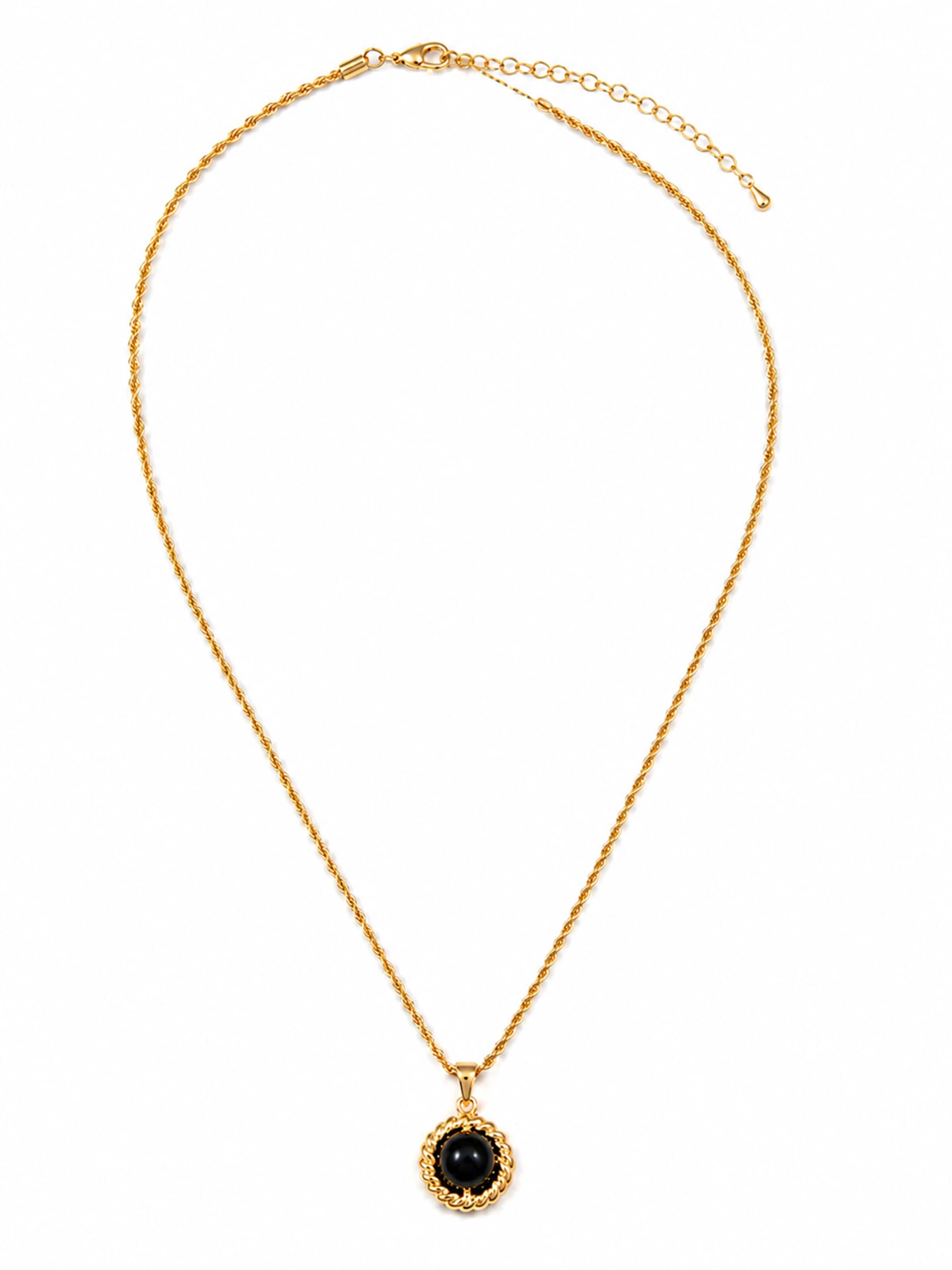 RteRme - Colar 'Melina' em ouro: frente