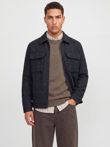 JACK & JONES Tussenjas in Blauw: voorkant