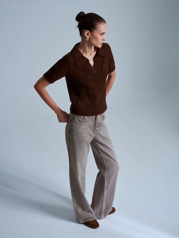 Dilvin Pullover 'Pullover'‌‌‌‌ in Braun
