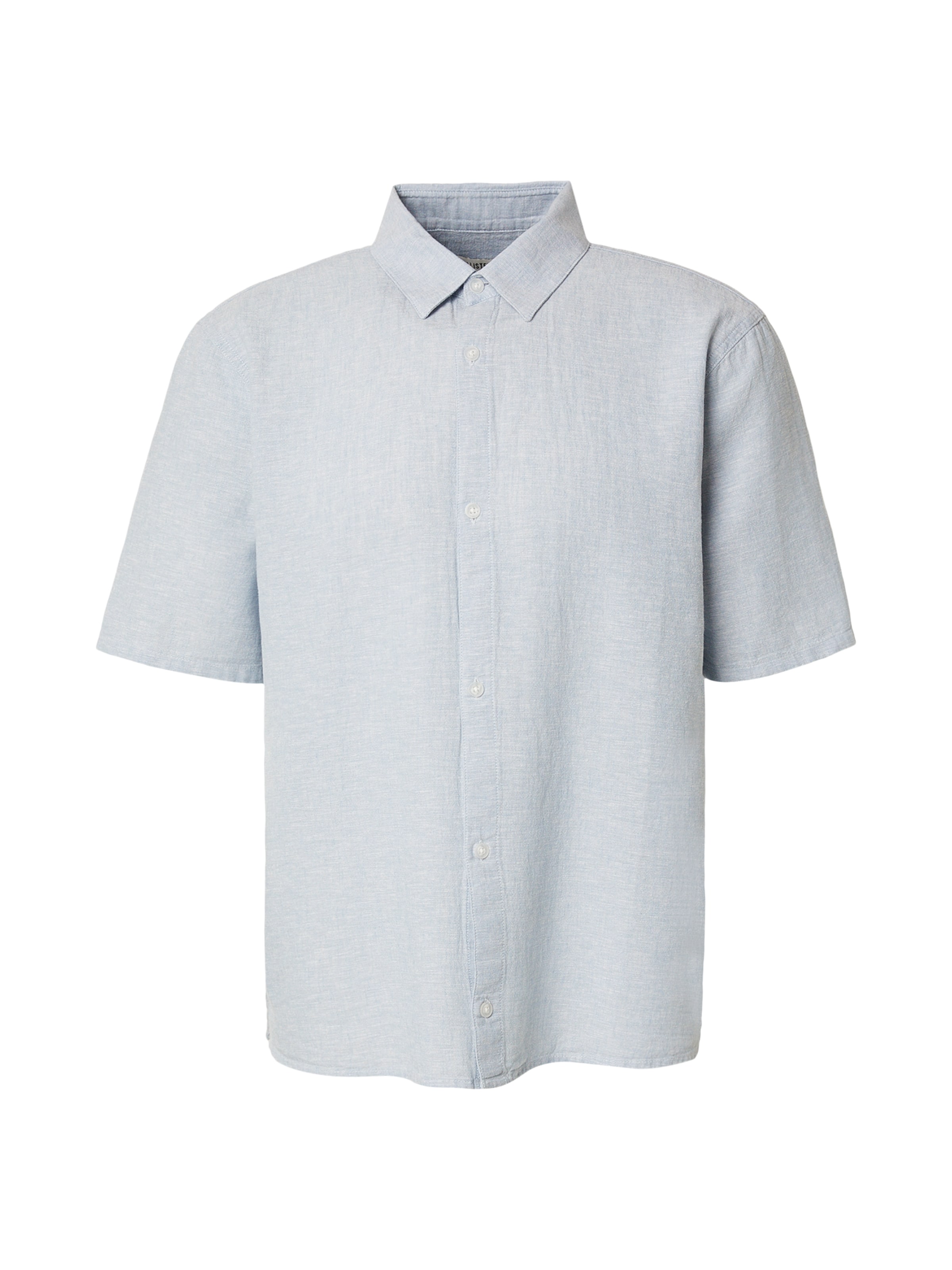 Fit confort Chemise HOLLISTER en bleu : devant