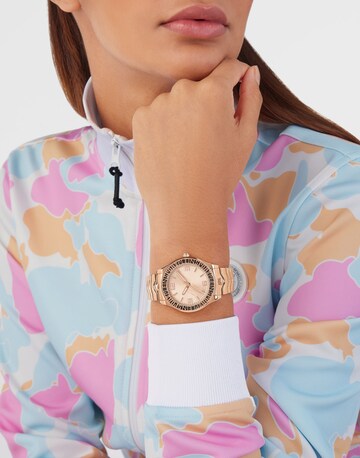 Plein Sport Analog watch 'Eclipse' in Gold: front