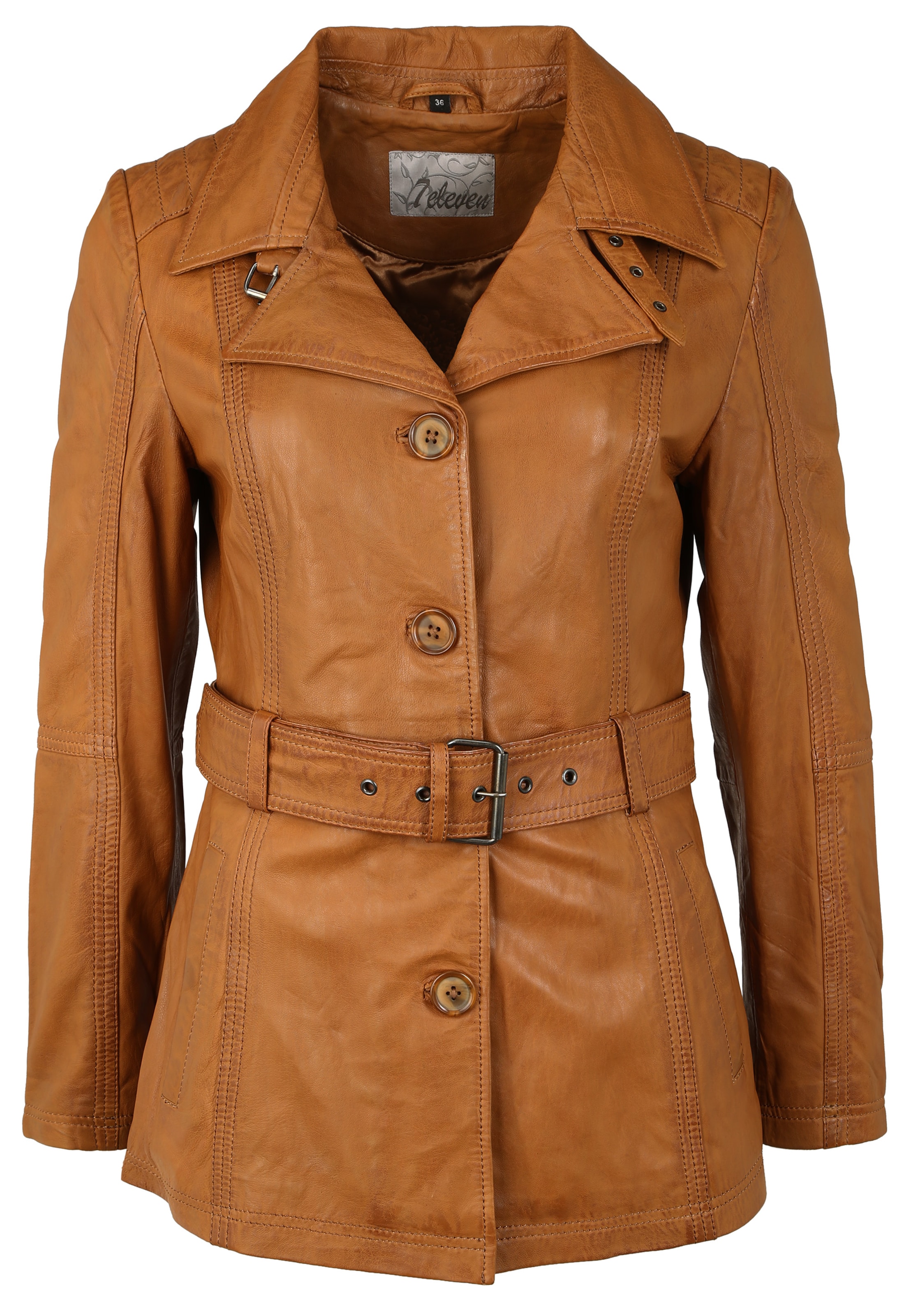 7ELEVEN Between-Season Jacket 'Adison' in Brown: front