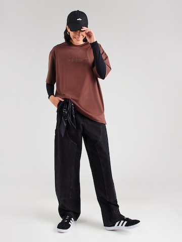 ADIDAS ORIGINALS Shirt 'Essentials' in Brown