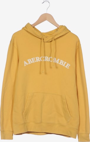 Abercrombie & Fitch Sweatshirt & Zip-Up Hoodie in M in Yellow: front