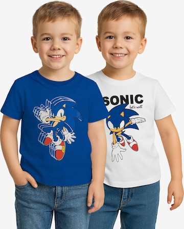Sonic Shirt 'the Hedgehog' in Mischfarben: Vorderseite