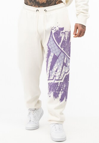 Tapout - regular Pantalón en blanco: frente