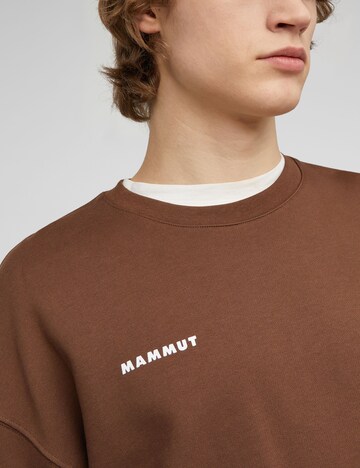 MAMMUT Pullover in Braun