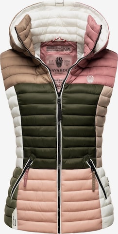 NAVAHOO Bodywarmer 'Shadaa' in Gemengde kleuren: voorkant