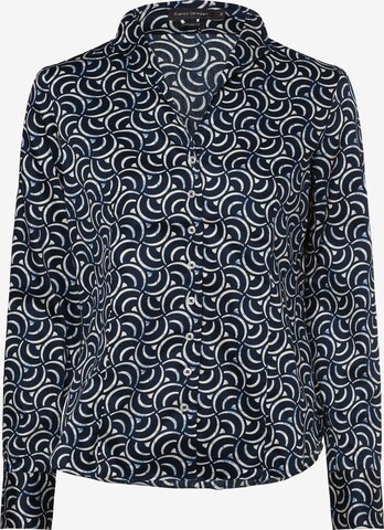 Franco Callegari Blouse ' ' in Blauw: voorkant