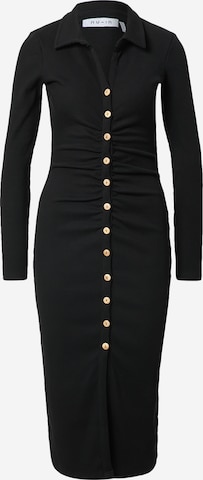 NU-IN Skjortklänning i svart: framsida