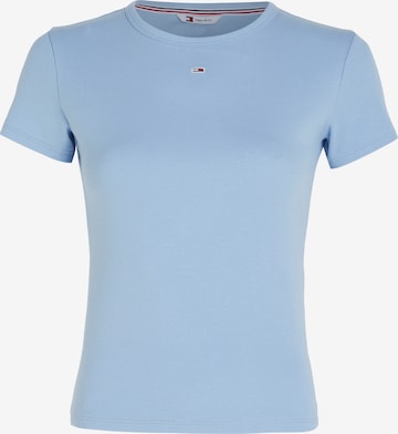 Tommy Jeans Curve Shirt in Blau: predná strana