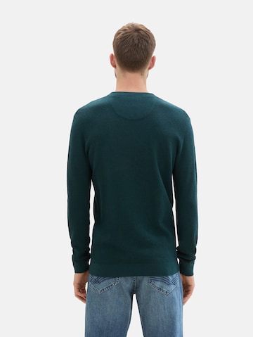 TOM TAILOR Pullover in Grün