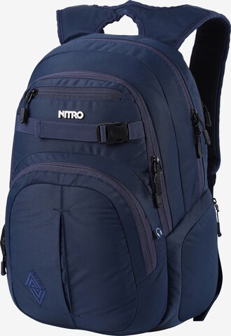 NitroBags Rugzak 'Chase' in Blauw