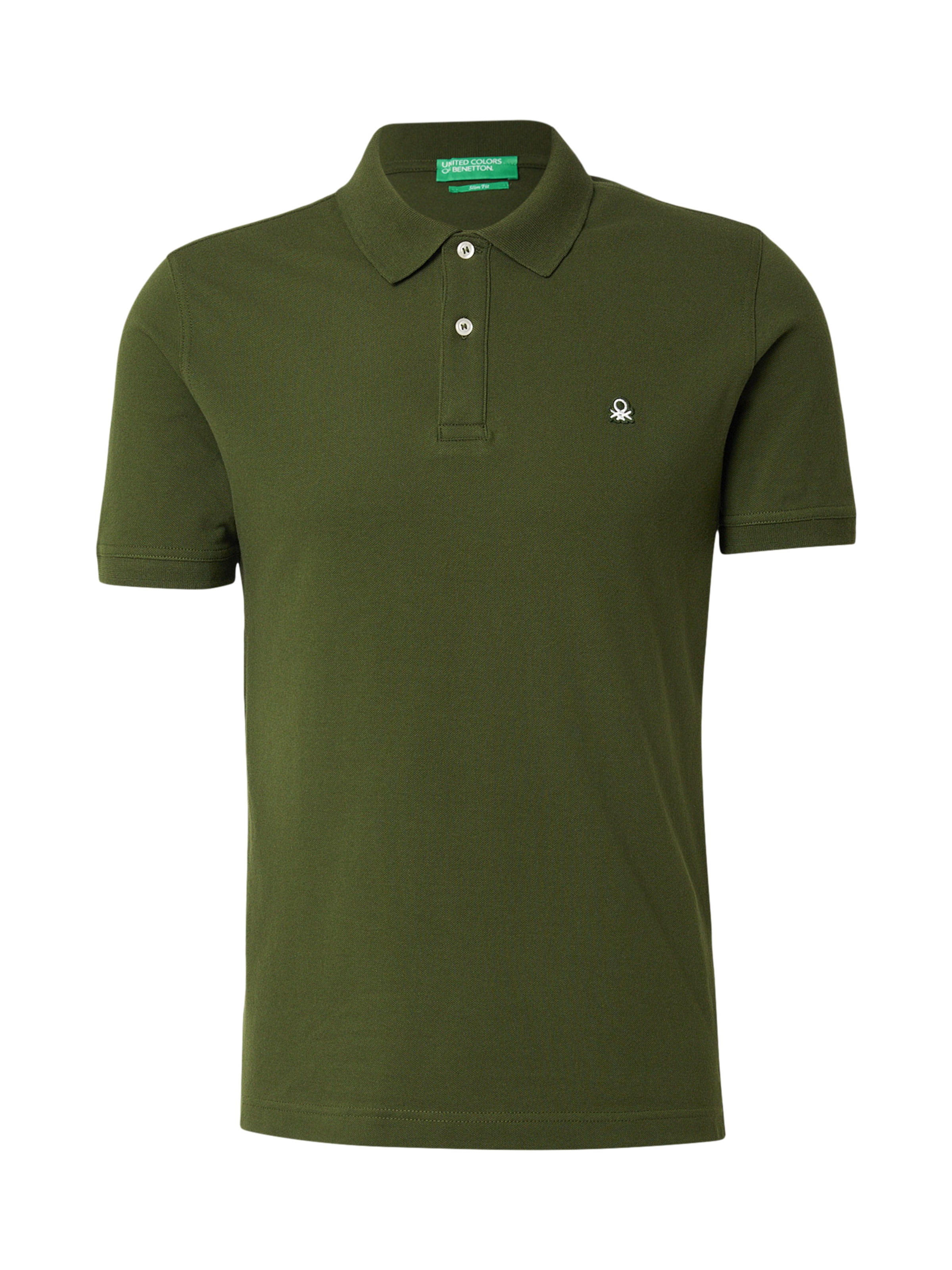 UNITED COLORS OF BENETTON Футболка в Зеленый: спереди
