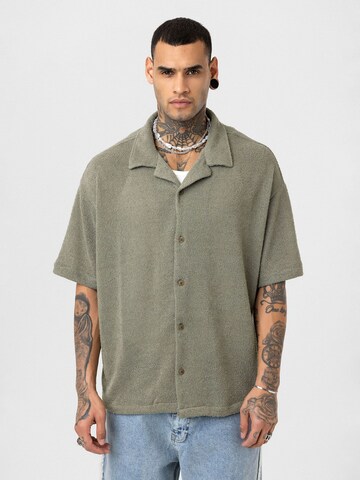 Comfort fit Camicia 'Joris' di Dandalo in verde: frontale