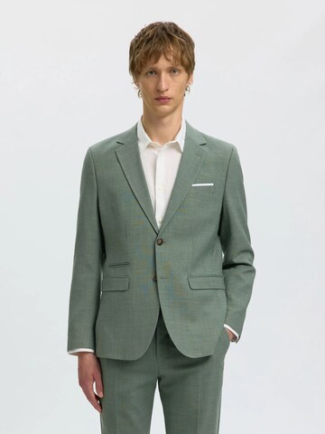 SELECTED Slim fit Pintsak '16087870' w kolorze zielony