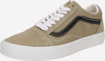 VANS Низкие кроссовки 'Old Skool' в Зеленый: спереди