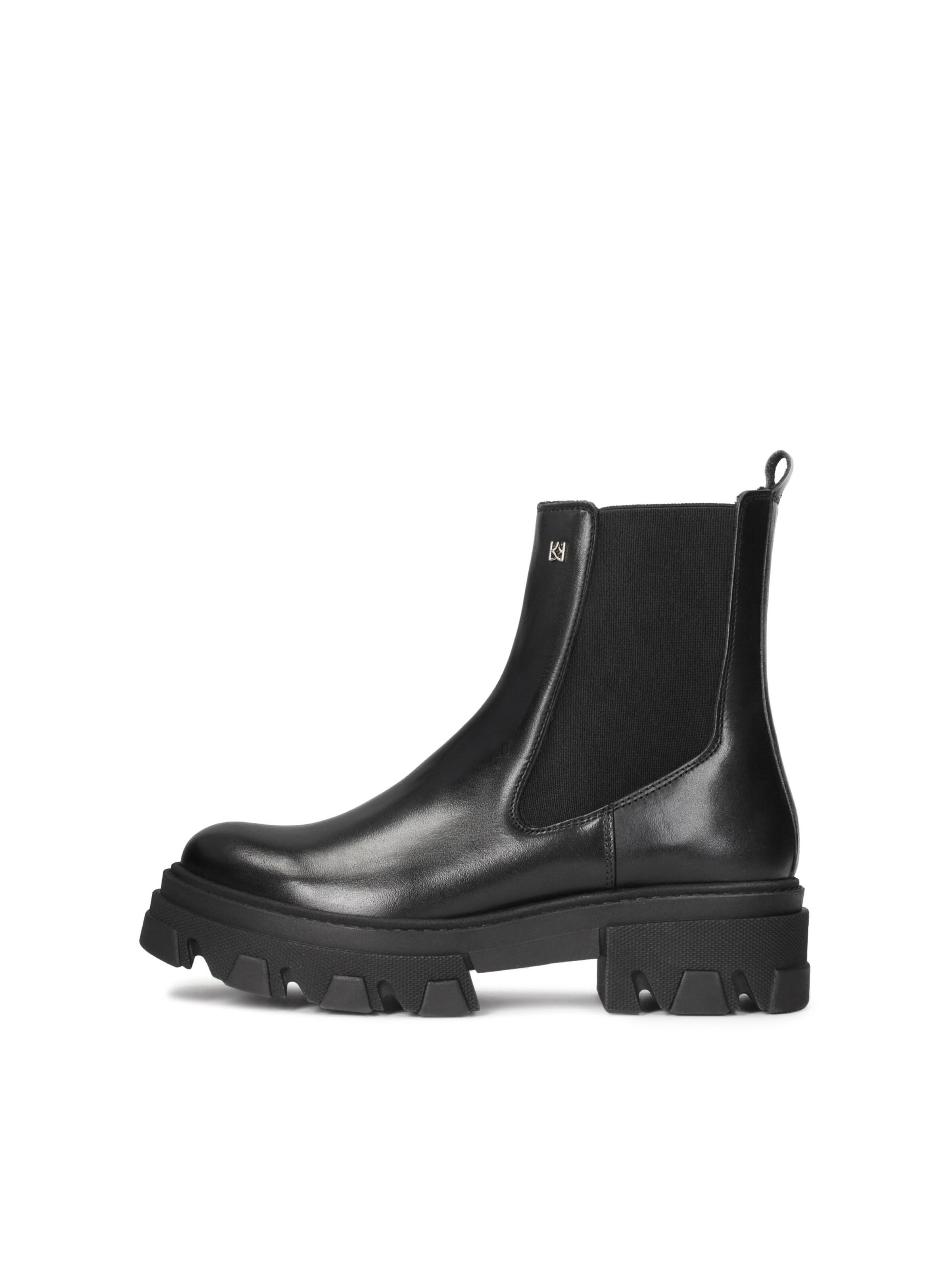 Boots di Kazar in nero: frontale