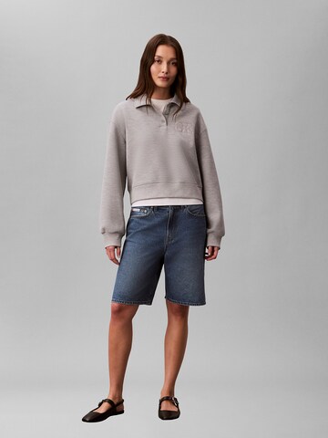 Sweat-shirt Calvin Klein Jeans en gris