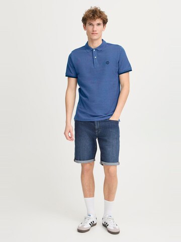 !Solid Shirt 'Benjamin' in Blauw