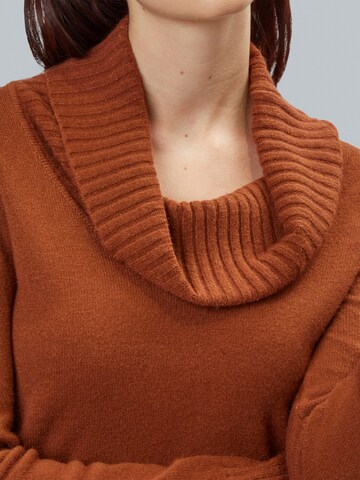 Pull-over Influencer en marron