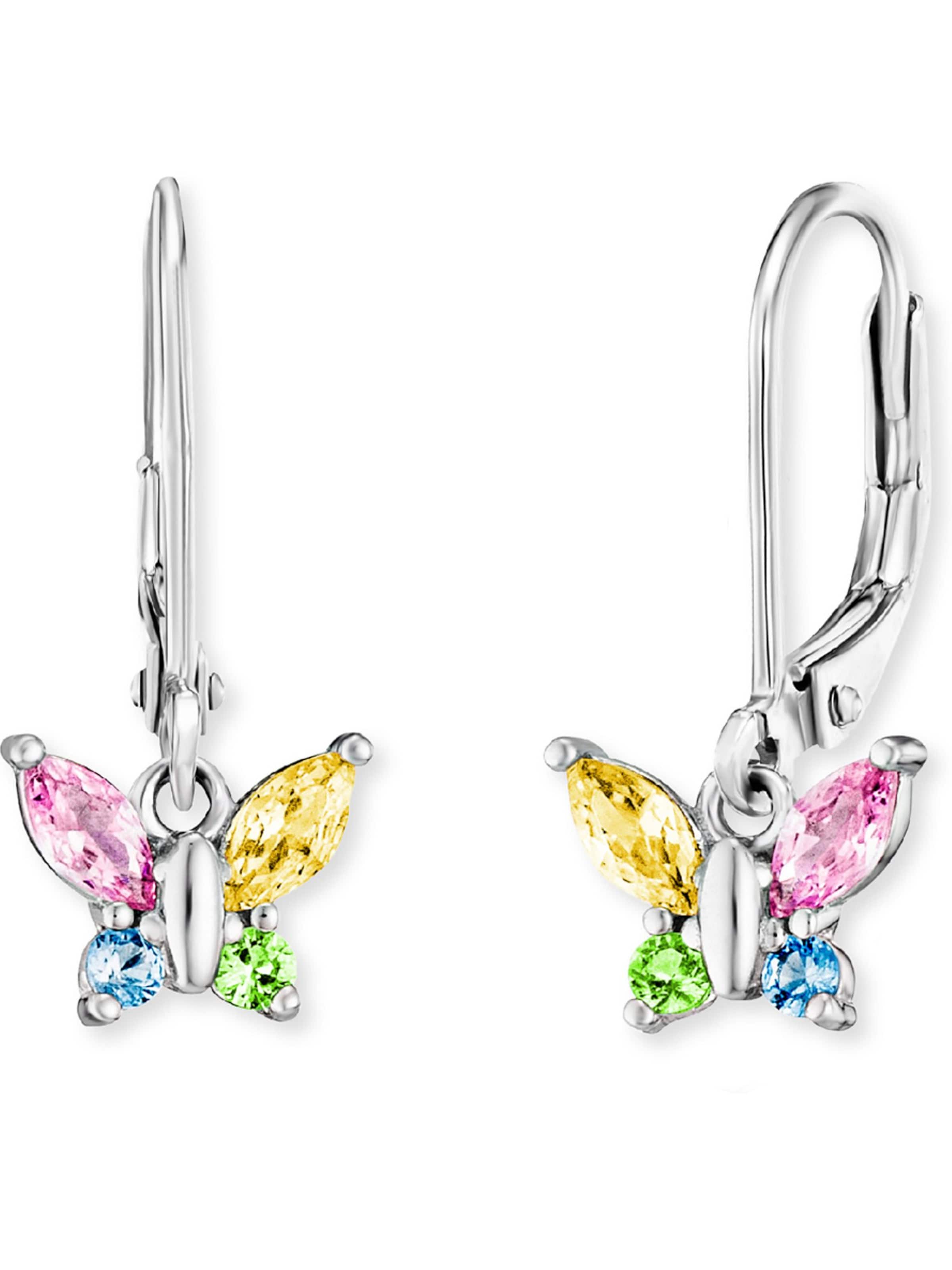 Engelsrufer Ohrringe in Mischfarben: Vorderseite