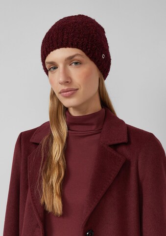 s.Oliver Mütze in Rot: Vorderseite