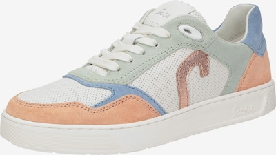 SIOUX Sneaker 'Tedroso' in blau / hellgrau / koralle / weiß, Produktansicht