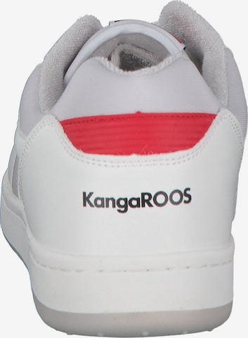 Baskets basses 'K-Slam Point 80018' KangaROOS en blanc