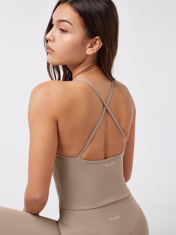 YO-GAYA Sporttop 'Ultimate Top' in Beige
