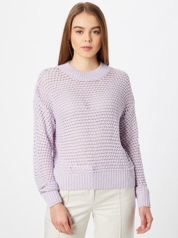 24COLOURS Sweater in Purple: front