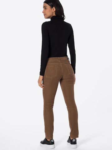 7 for all mankind - Slimfit Calças 'ROXANNE' em castanho