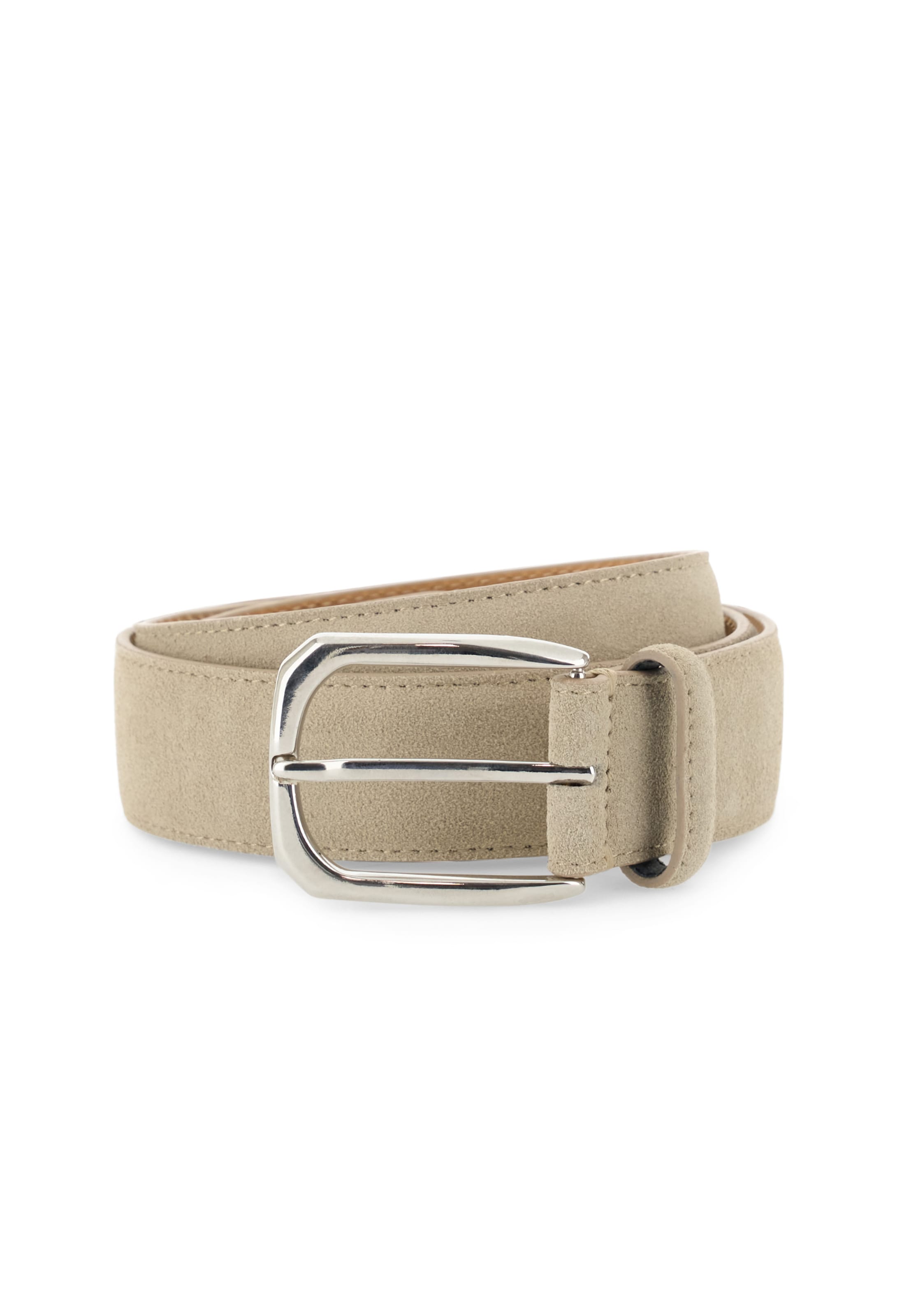 Boggi Milano Belt in Beige: front