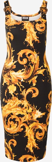 34 dydžio Vasarinė suknelė iš Versace Jeans Couture, spalva – citrinos spalva / oranžinė / juoda, Prekių apžvalga