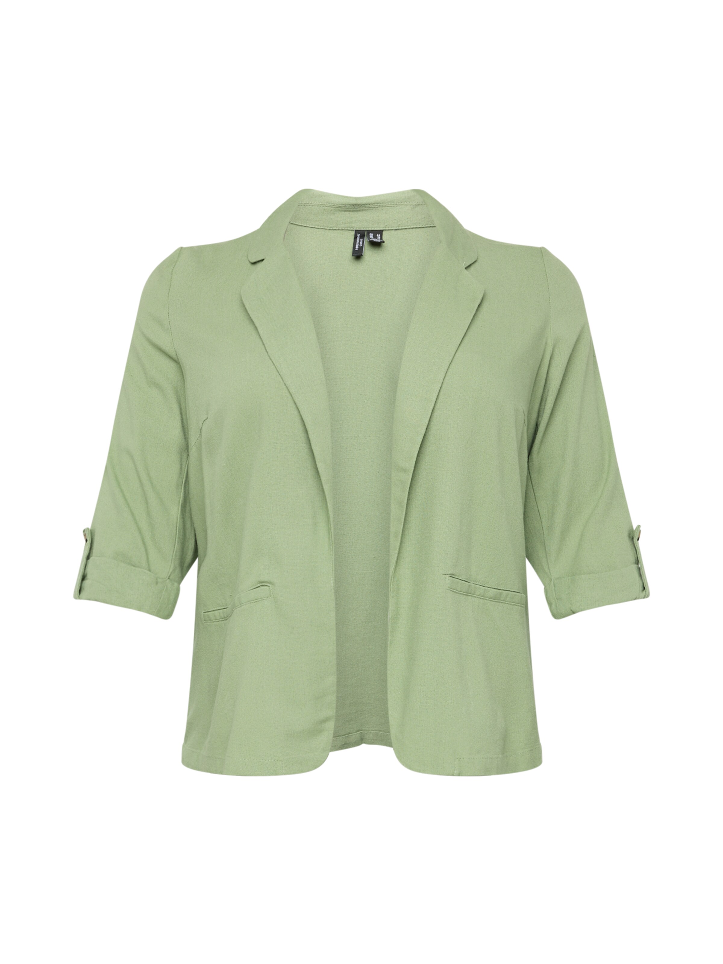 Vero Moda Curve Blazer 'JESMILO' in Green: front