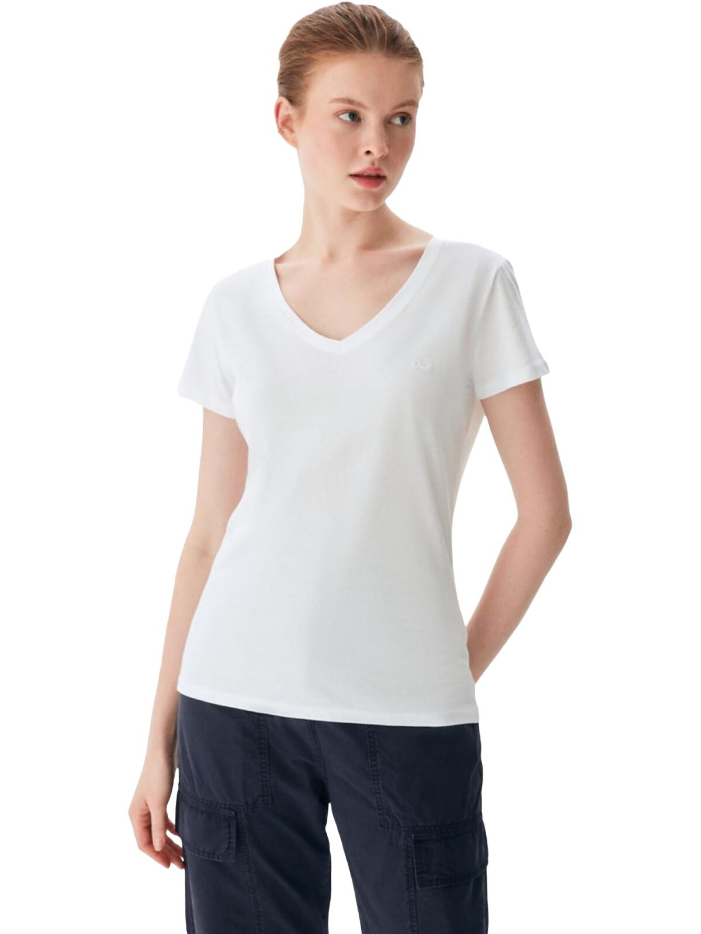 LTB Jeans Shirt in Wit: voorkant