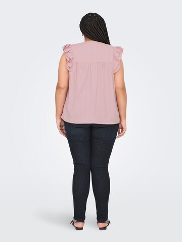 ONLY Carmakoma Blouse 'CARLacia' in Roze