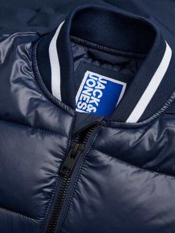 Jack & Jones Junior Jacke 'Black' in Blau