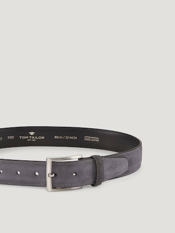 TOM TAILOR Belt 'Frank' in Grey